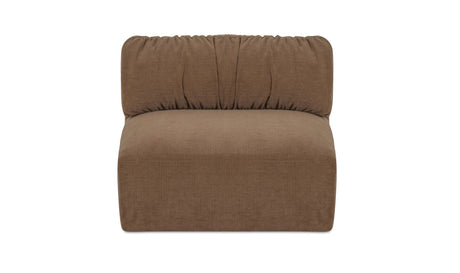 Matina Slipper Chair Taupe by Moe's Home at Eve Furniture