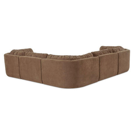 Matina Taupe Classic L Modular Sectional by MOES at Eve Furniture