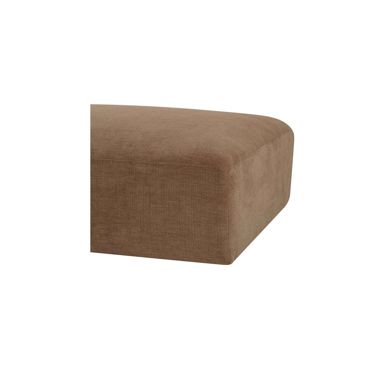 Matina Taupe Ottoman by Moe's Home at Eve Furniture