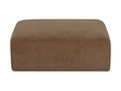 Matina Taupe Ottoman by Moe's Home at Eve Furniture