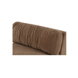 Matina Taupe Slipper Chair by Moe's Home at Eve Furniture