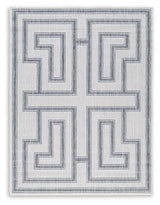 Matinwood Ivory/Charcoal 5' x 7' Rug