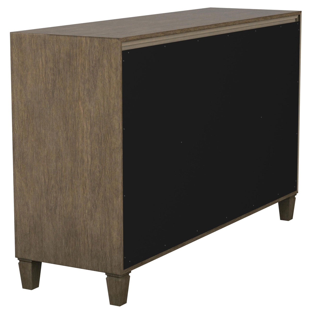 Matisse Brown 4-drawer Dining Sideboard Buffet Cabinet with Rattan Cabinet Doors by Coaster at Eve Furniture