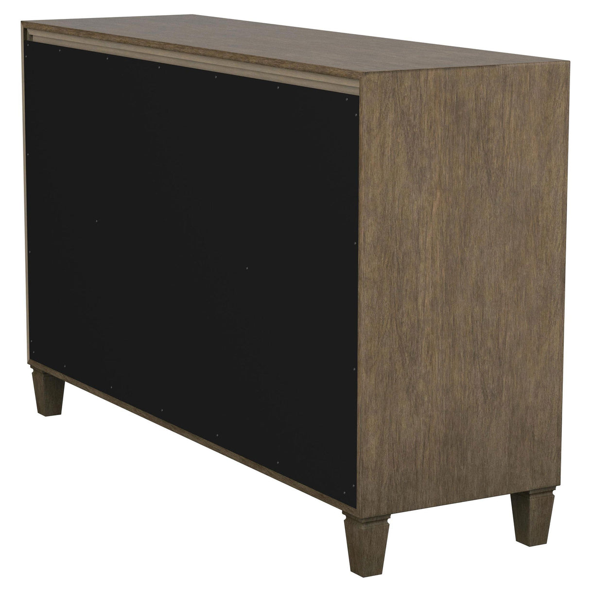 Matisse Brown 4-drawer Dining Sideboard Buffet Cabinet with Rattan Cabinet Doors by Coaster at Eve Furniture