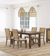 Matisse Brown 5-Piece Rectangular Dining Set by Coaster at Eve Furniture