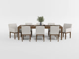 Matisse Brown Arm Chair, Set of 2 by Homelegance at Eve Furniture