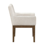 Matisse Brown Arm Chair, Set of 2 by Homelegance at Eve Furniture