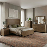 Matisse Brown California King Panel Bed by Homelegance at Eve Furniture