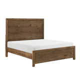 Matisse Brown California King Panel Bed by Homelegance at Eve Furniture