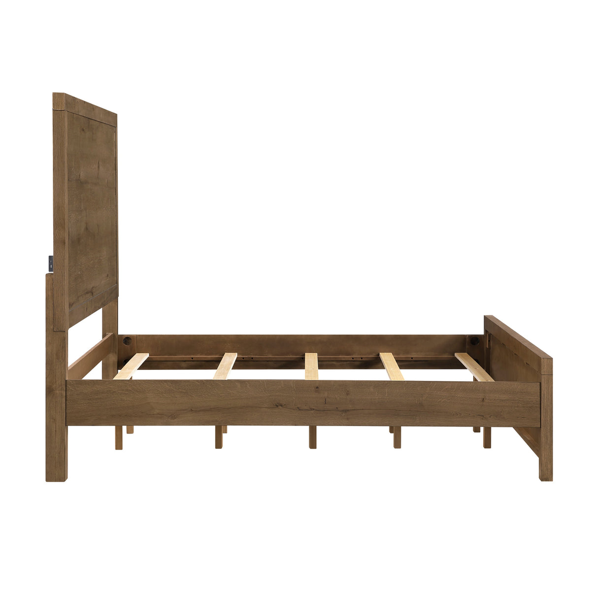 Matisse Brown California King Panel Bed by Homelegance at Eve Furniture