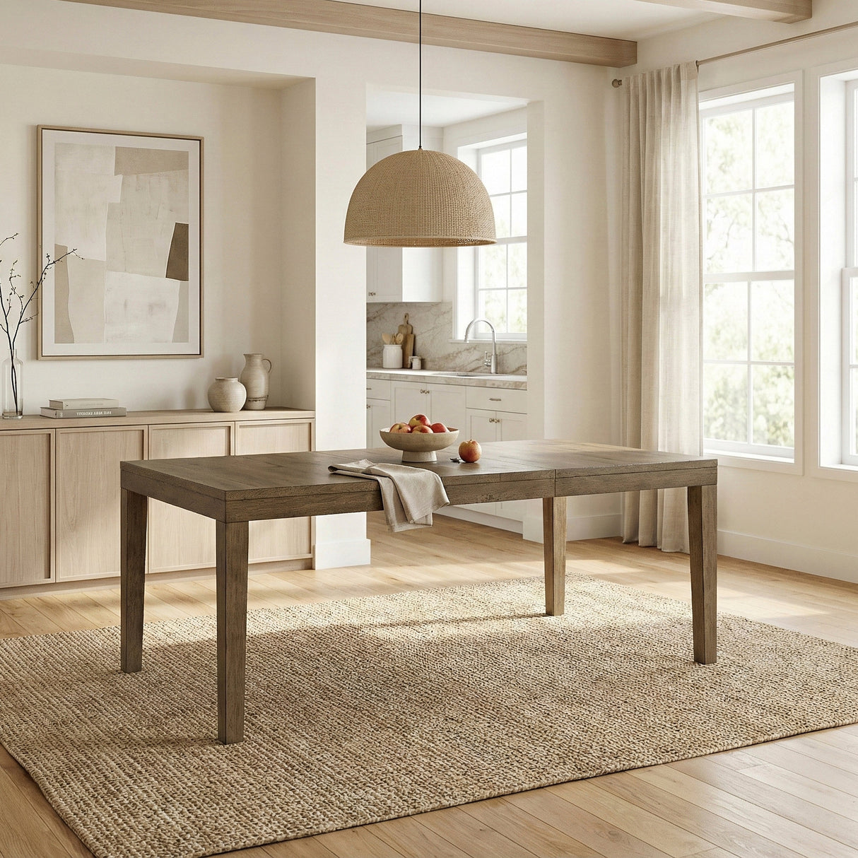 Matisse Brown Dining Table by Homelegance at Eve Furniture