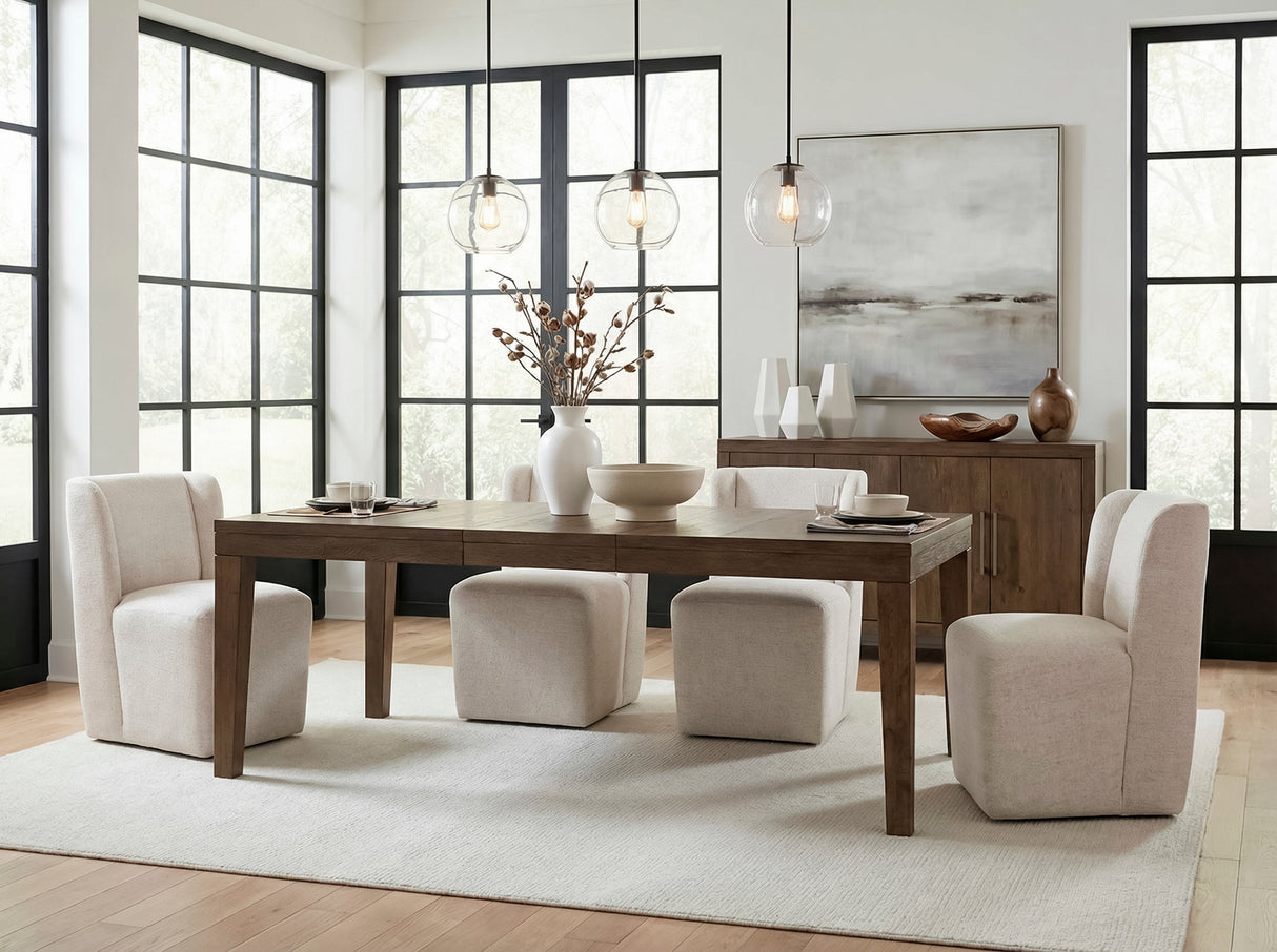 Matisse Brown Dining Table by Homelegance at Eve Furniture