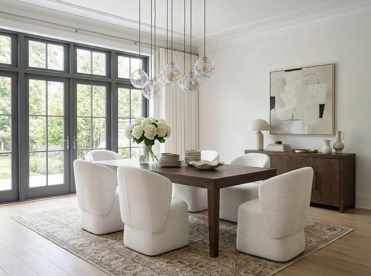 Matisse Brown Dining Table by Homelegance at Eve Furniture