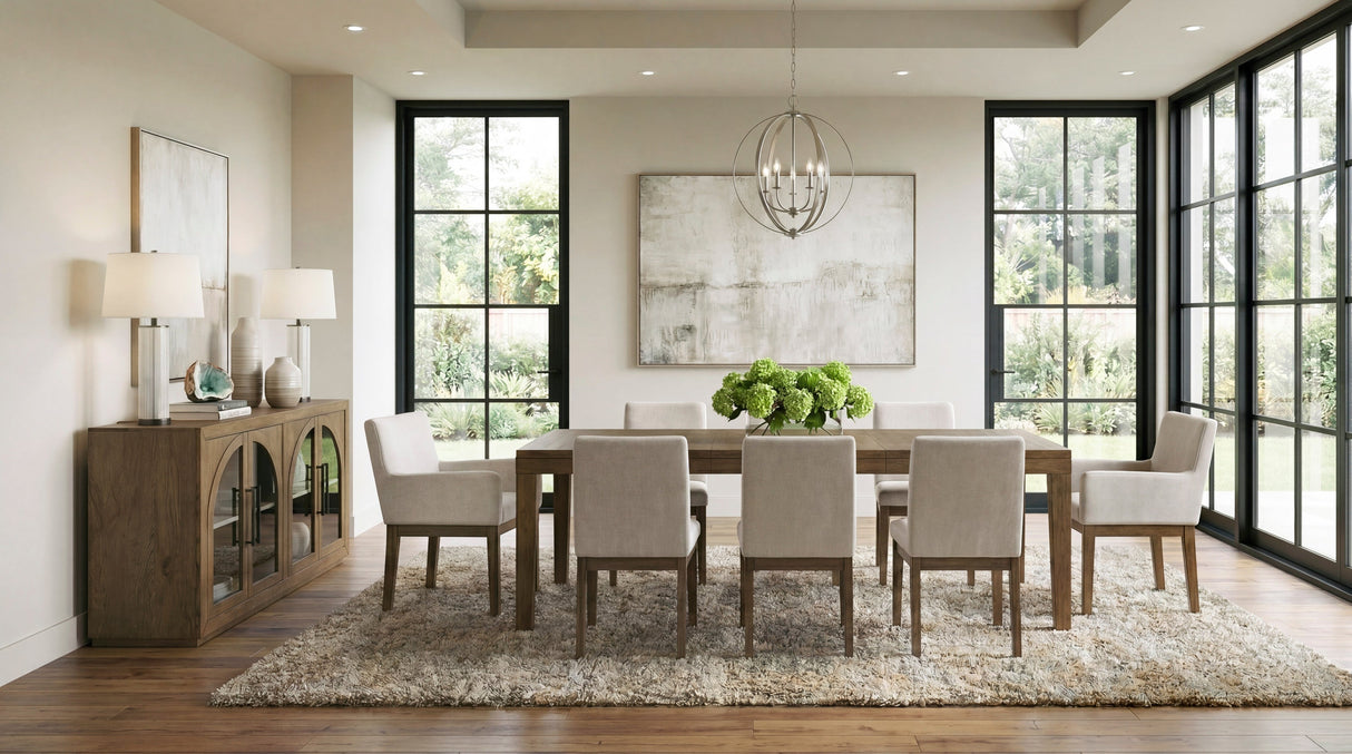 Matisse Brown Dining Table by Homelegance at Eve Furniture