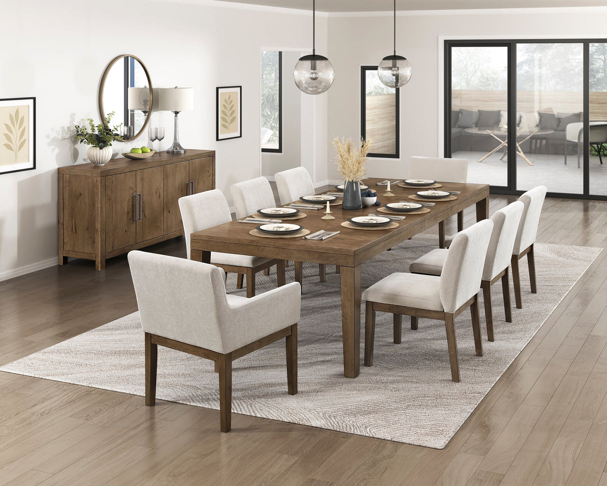 Matisse Brown Dining Table by Homelegance at Eve Furniture