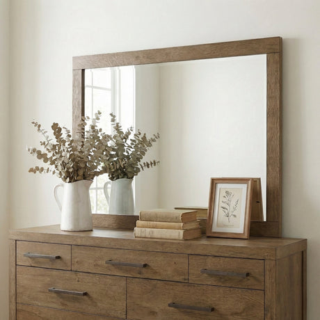Matisse Brown Mirror by Homelegance at Eve Furniture
