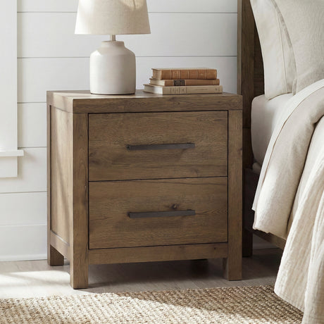 Matisse Brown Nightstand by Homelegance at Eve Furniture