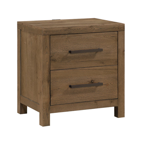 Matisse Brown Nightstand by Homelegance at Eve Furniture