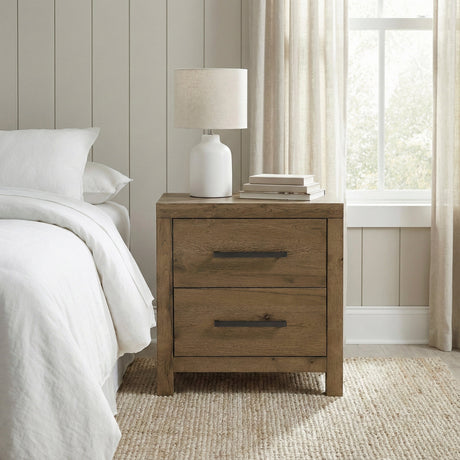 Matisse Brown Nightstand by Homelegance at Eve Furniture