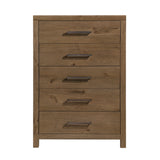 Matisse Brown Panel Upholstered Bedroom Set by Homelegance at Eve Furniture