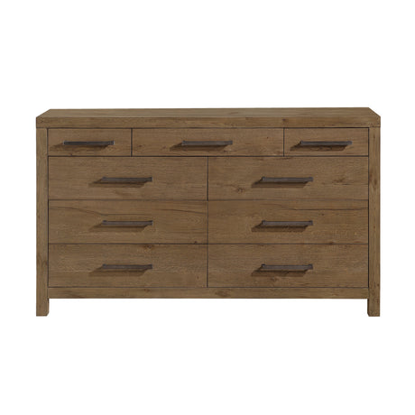 Matisse Brown Panel Upholstered Bedroom Set by Homelegance at Eve Furniture