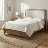Matisse Brown Queen Panel Bed by Homelegance at Eve Furniture