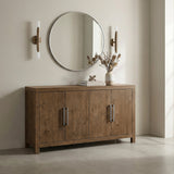 Matisse Brown Server by Homelegance at Eve Furniture
