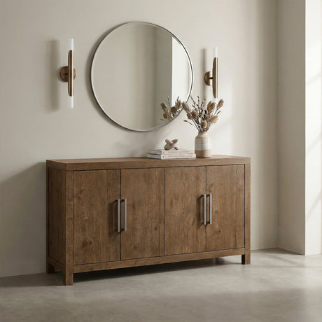 Matisse Brown Server by Homelegance at Eve Furniture