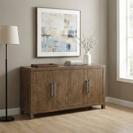 Matisse Brown Server by Homelegance at Eve Furniture
