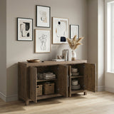 Matisse Brown Server by Homelegance at Eve Furniture