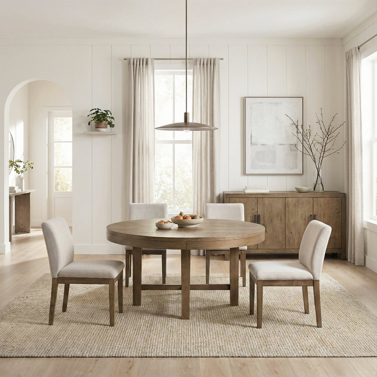 Matisse Brown Server by Homelegance at Eve Furniture
