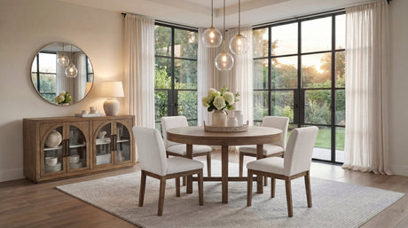 Matisse Brown Server by Homelegance at Eve Furniture