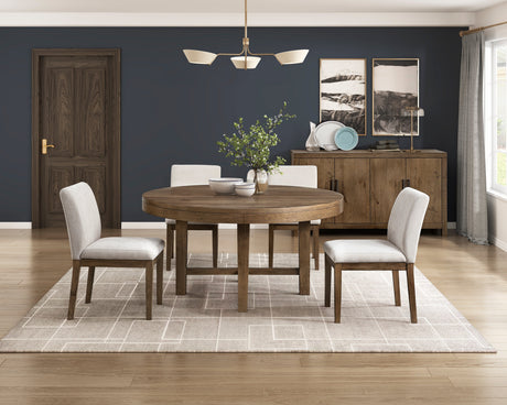 Matisse Brown Server by Homelegance at Eve Furniture