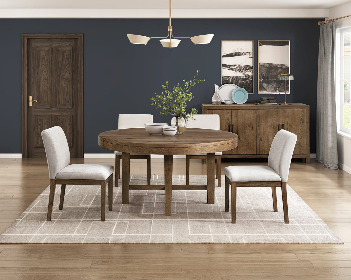 Matisse Brown Side Chair, Set of 2 by Homelegance at Eve Furniture