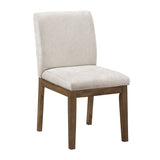 Matisse Brown Side Chair, Set of 2 by Homelegance at Eve Furniture