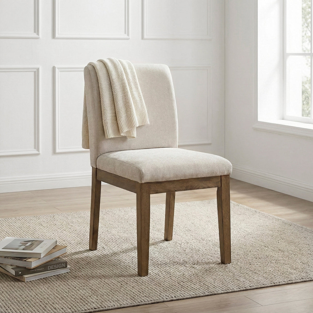 Matisse Brown Side Chair, Set of 2 by Homelegance at Eve Furniture