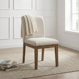 Matisse Brown Side Chair, Set of 2 by Homelegance at Eve Furniture