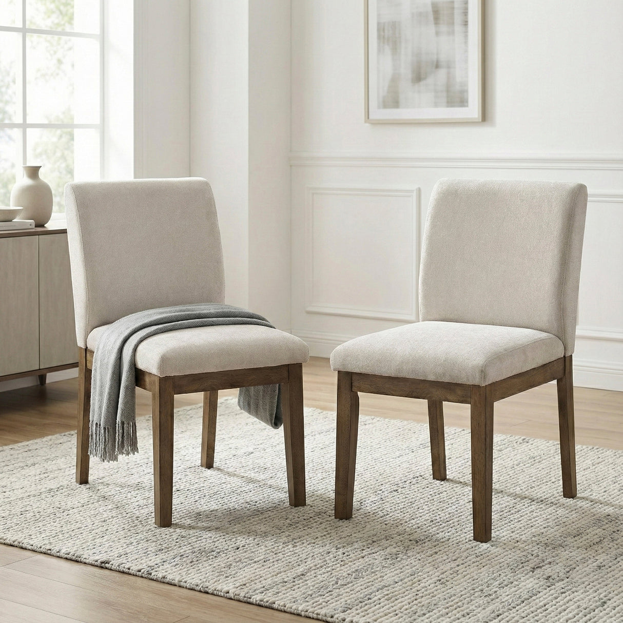 Matisse Brown Side Chair, Set of 2 by Homelegance at Eve Furniture
