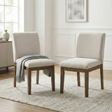 Matisse Brown Side Chair, Set of 2 by Homelegance at Eve Furniture