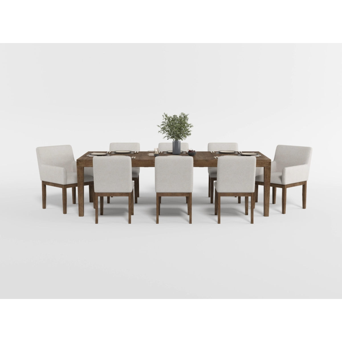 Matisse Brown Side Chair, Set of 2 by Homelegance at Eve Furniture