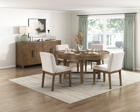 Matisse Brown Side Chair, Set of 2 by Homelegance at Eve Furniture