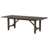 Matisse Rectangular Dining Table with 18" Removable Extension Leaf Brown