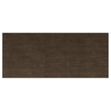 Matisse Rectangular Dining Table with 18" Removable Extension Leaf Brown