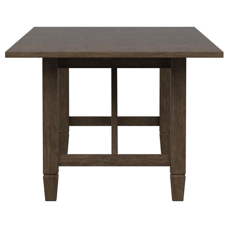 Matisse Brown Rectangular Dining Table with 18" Removable Extension Leaf by Coaster at Eve Furniture