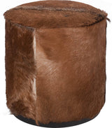 Matola Acorn Small Round Ottoman by Modus Furniture at Eve Furniture