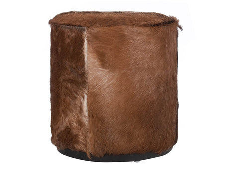 Matola Acorn Small Round Ottoman by Modus Furniture at Eve Furniture