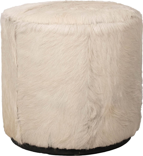 Matola Macadamia Small Rd Ottoman by Modus Furniture at Eve Furniture