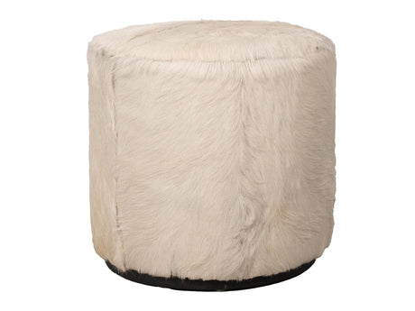 Matola Macadamia Small Rd Ottoman by Modus Furniture at Eve Furniture