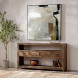 Mattai 4 Drawer Console Table by Classic Home at Eve Furniture