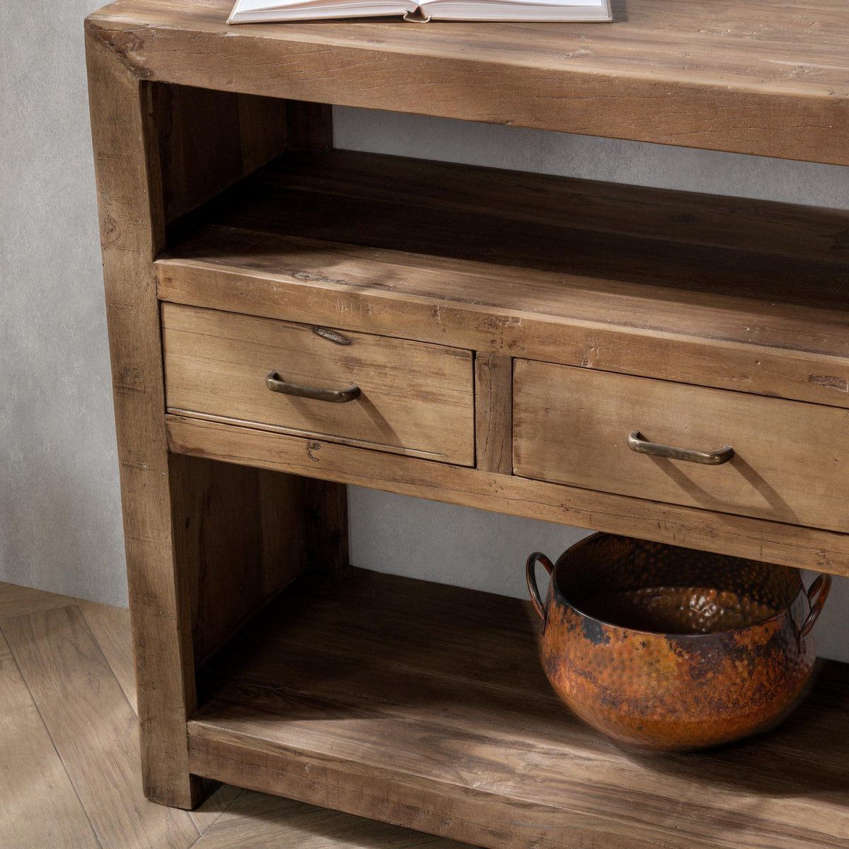 Mattai 4 Drawer Console Table by Classic Home at Eve Furniture